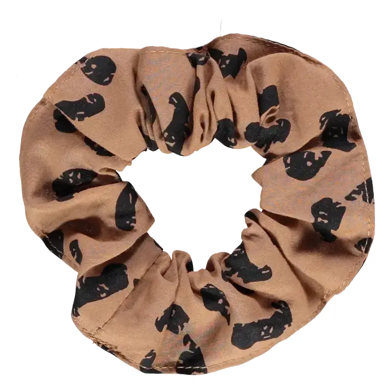 SCRUNCHIE - Leopard - Poudre Organic - Petitpyla