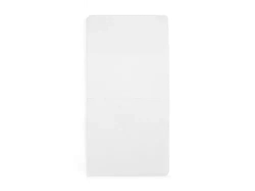 Fitted Sheet Cot Cotton 60x120cm - Elastic for Little bed - White - Petitpyla