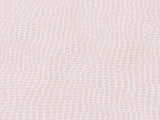 Duver Cover Set Snake 100x135/140cm - Pale Pink - Petitpyla