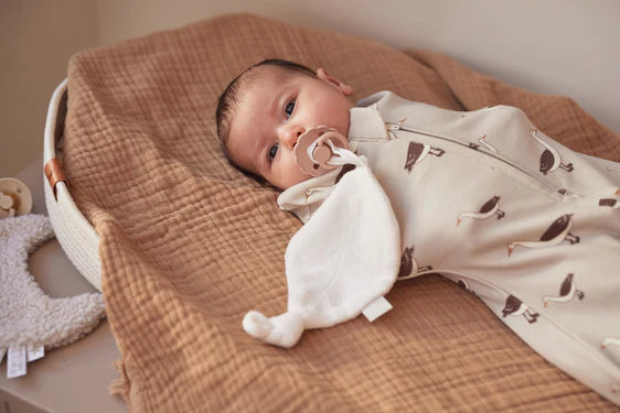 Baby Sleeping Bag Newborn Cocoon 0-3 months - Goose - Nougat - Petitpyla