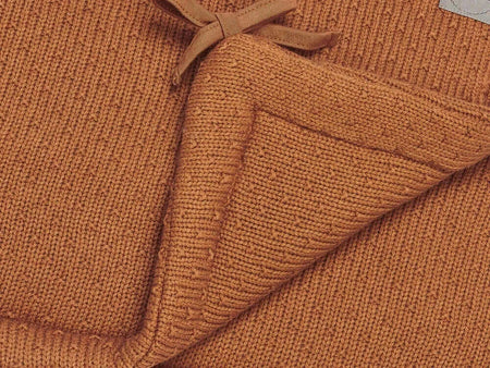 Bedbumper 35x180cm Bliss Knit - Caramel - Petitpyla