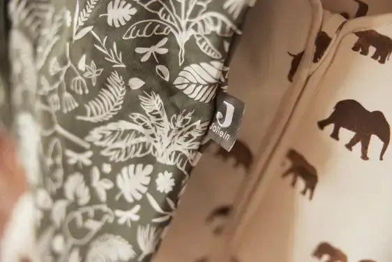 Baby Sleeping Bag 4-Seasons 110cm Botanical - Leaf Green - Petitpyla