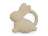 Teething Ring Rubber Bunny - Nougat - Petitpyla