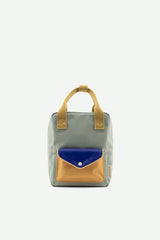 backpack small | envelope collection | blue bird - Petitpyla