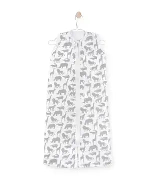 Baby Sleeping Bag Muslin 70cm Safari - Stone Grey - Petitpyla