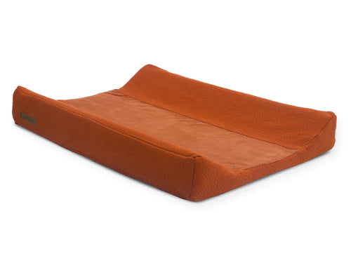 Changing Mat Cover 50x70cm Brick Velvet - Rust - Petitpyla