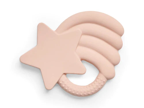 Theeting Ring Rubber Falling Star - Pale Pink - Petitpyla