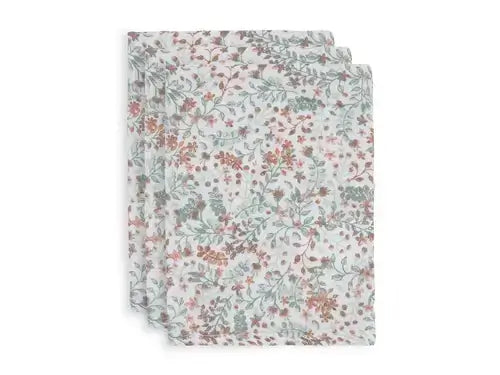 Washcloth Muslin - Bloom - 3 Pack - Petitpyla