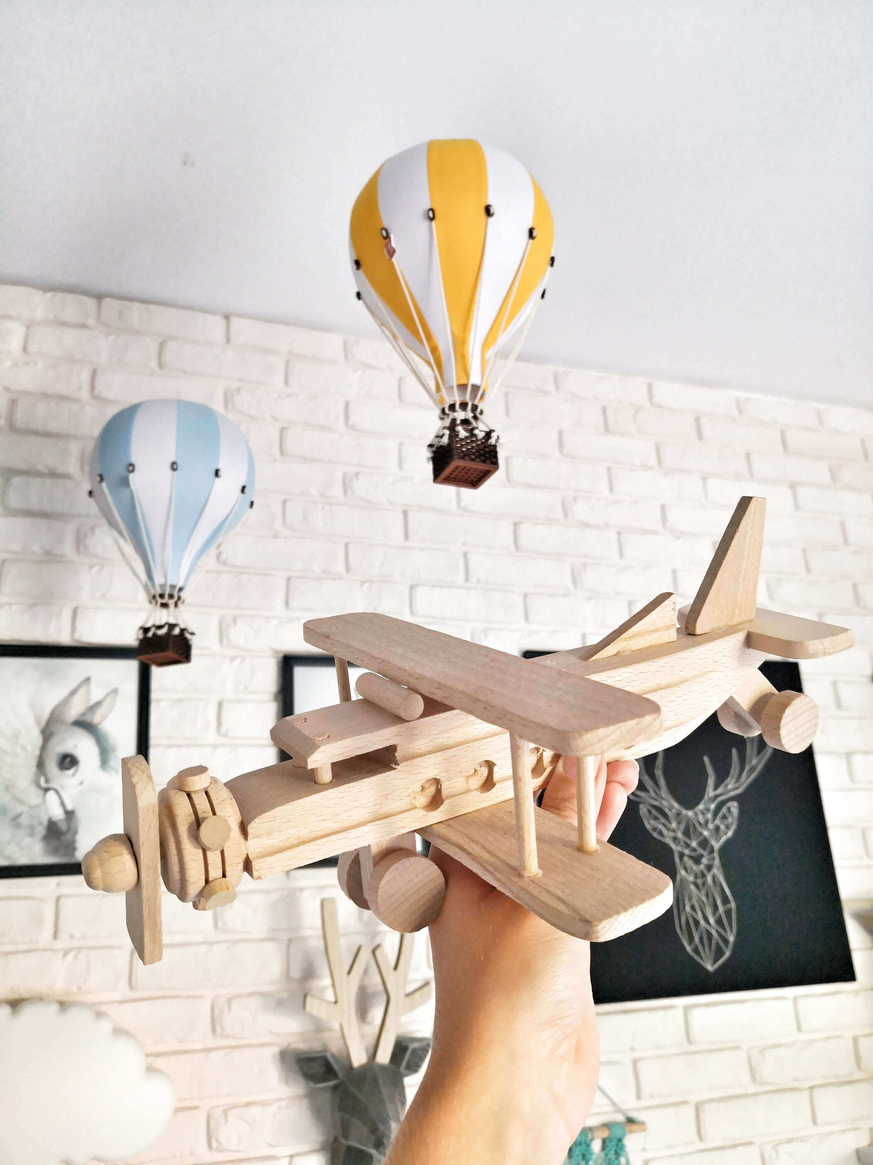 Hot Air Balloon Decorations Happy Birthday Balloons Baby Shower Decorations Nursery Decor Kids Room Decor Birthday Decorations - Shop Now By Petitpyla