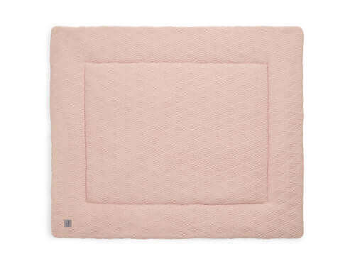 Playpen Mat 85x105cm/80x100cm River Knit - Pale Pink - Petitpyla