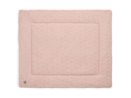 Playpen Mat 85x105cm/80x100cm River Knit - Pale Pink - Petitpyla