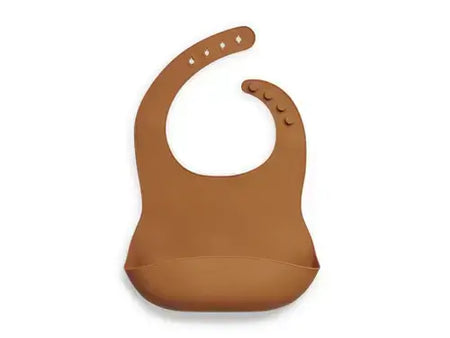 Bib Silicone - Caramel - Petitpyla