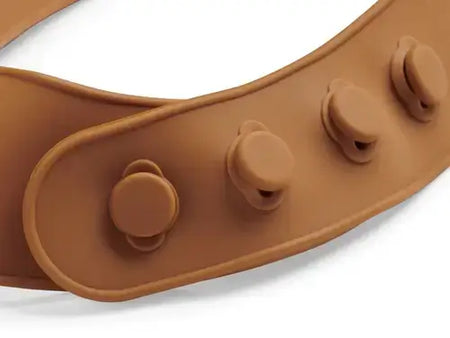 Bib Silicone - Caramel - Petitpyla